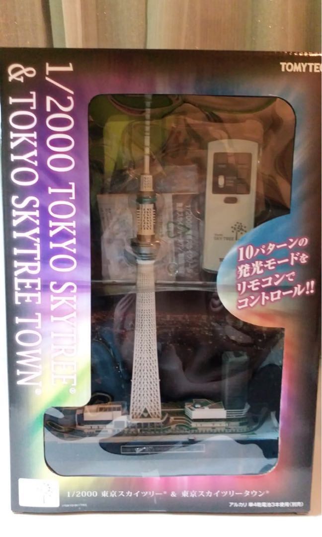 日本TOMYTEC 1/2000 Tokyo Skytree (東京晴天塔), 興趣及遊戲, 玩具