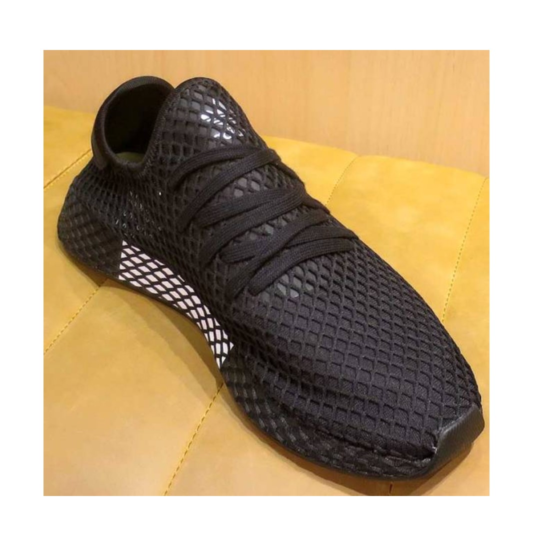 adidas men's deerupt black