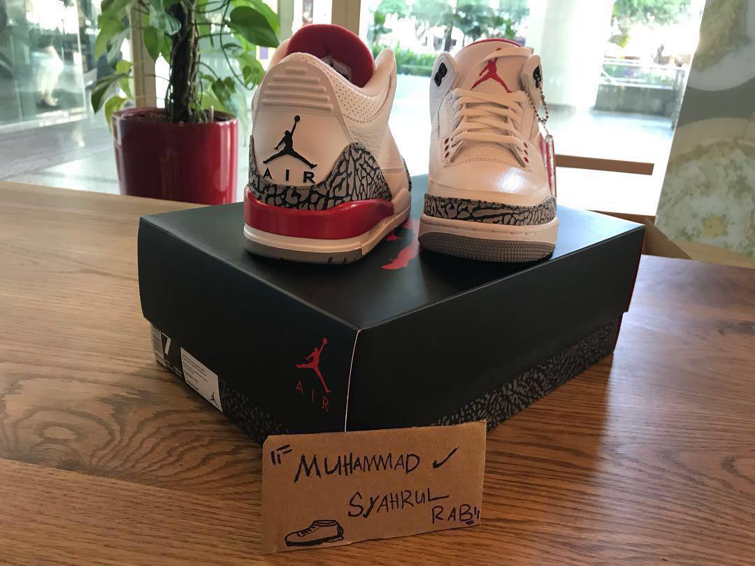 Air Jordan 3 Retro Katrina US7 UK6