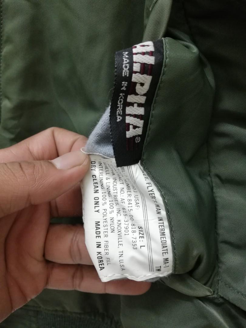 Alpha industries top made in