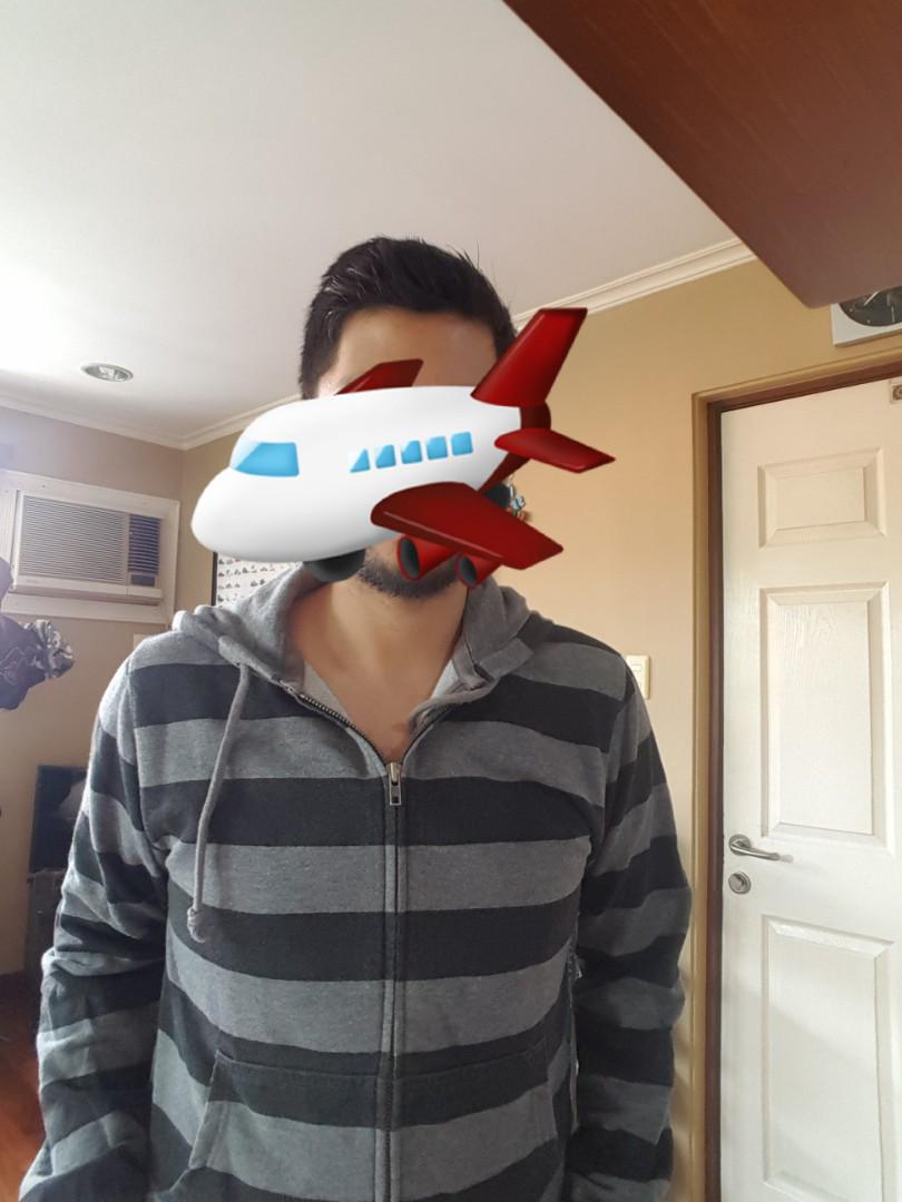 old navy striped hoodie