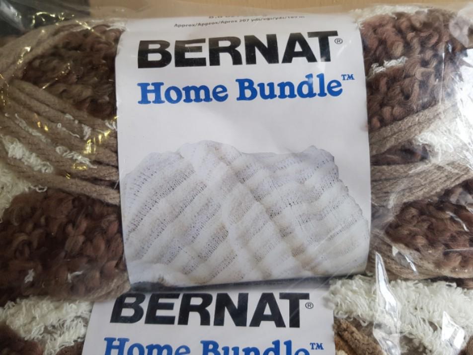 Bernat Home Bundle Yarn Cream Taupe Hobbies Toys Stationary Craft Craft Supplies Tools on Carousell
