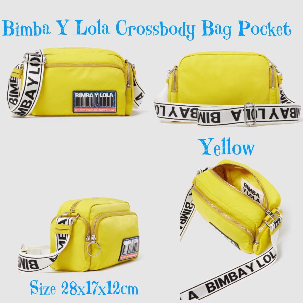 bimba y lola yellow bag