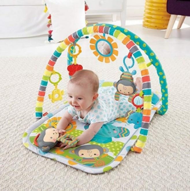Bn Fisher Price Musical Play Activity Gym Floor Mat With Colourful