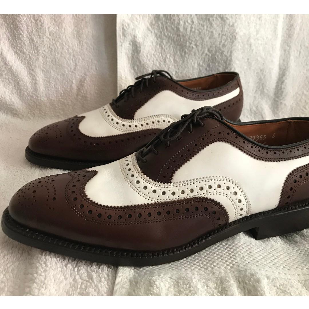 Allen edmonds two tone shoes discount