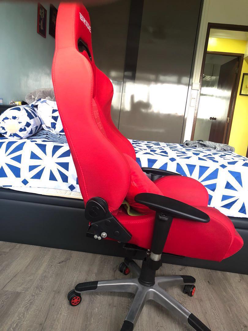 Bucket Seat (Bride) Office Chair, Furniture & Home Living, Furniture, Chairs on Carousell