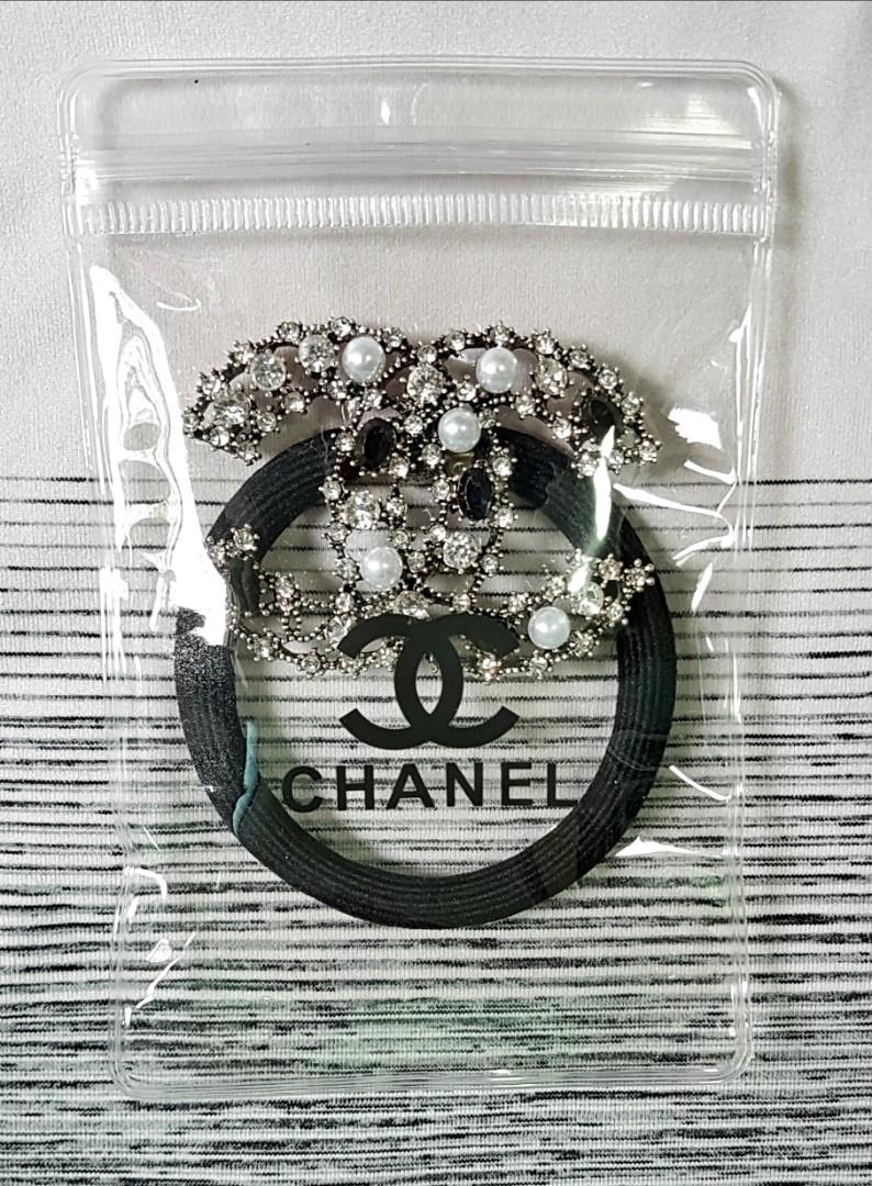 Gorgeous Big Chanel VIP Gift Hair Tie, size- 2