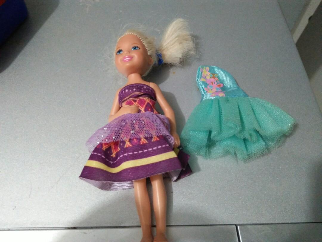 Chelsea barbie youngest sister with free clothes Babies Kids Infant Playtime on Carousell
