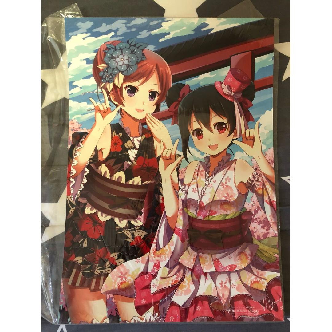 Get Wallpaper Clearance Sale Cheap Anime A3 Size Poster Love Live Nico And Desktop Wallpaper