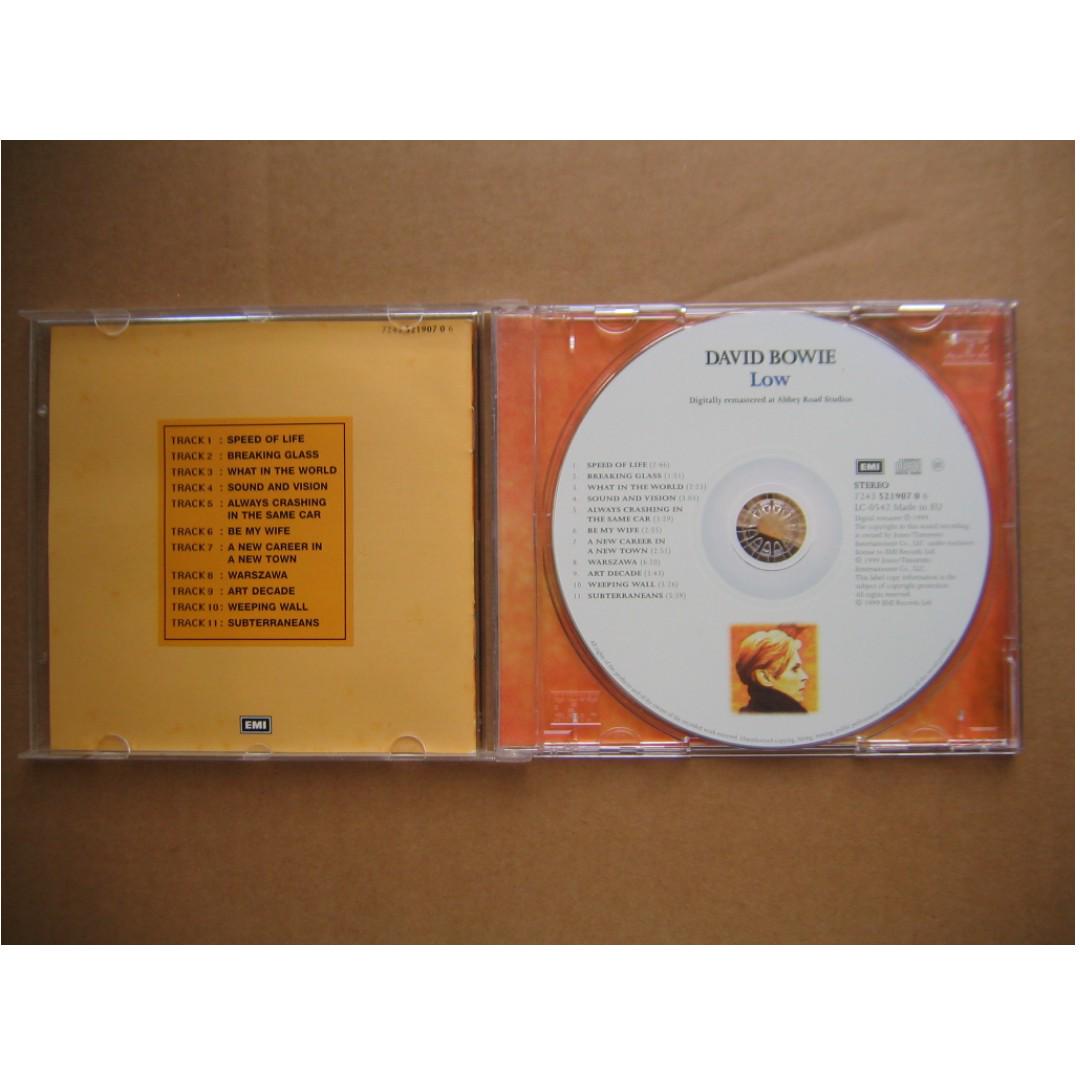 David Bowie - Low CD (24 Bit Digitally Remastered At Abbey Road Studios ...