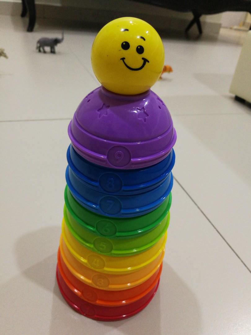 fisher price stacking bowls