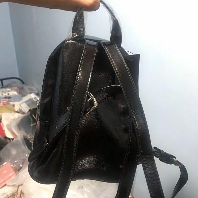 Forever 21 Faux Leather Backpack Women s Fashion Bags Wallets Backpacks on Carousell