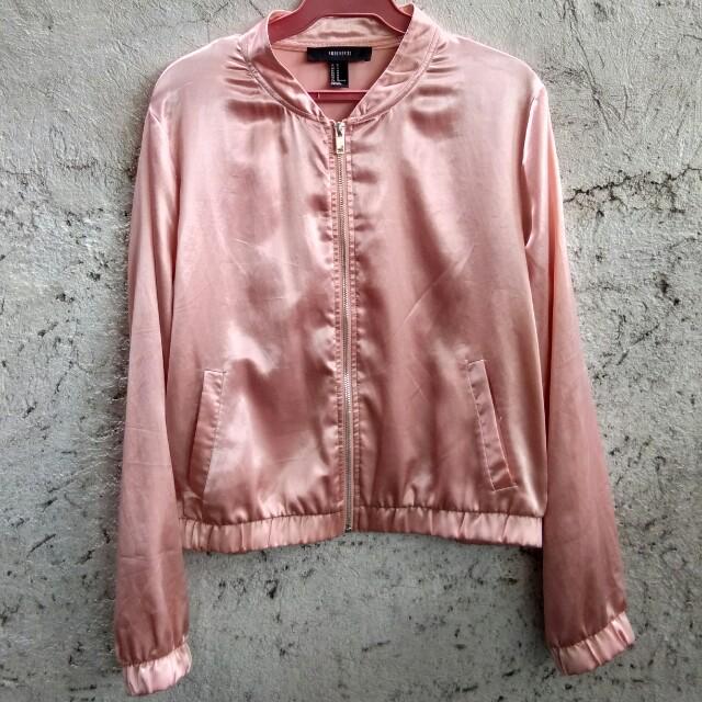Rose gold clearance jacket forever 21