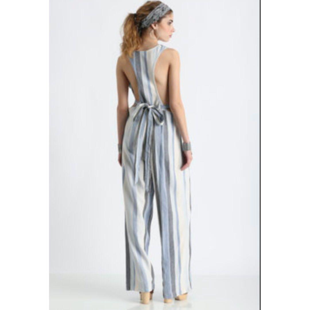 striped jumpsuit australia