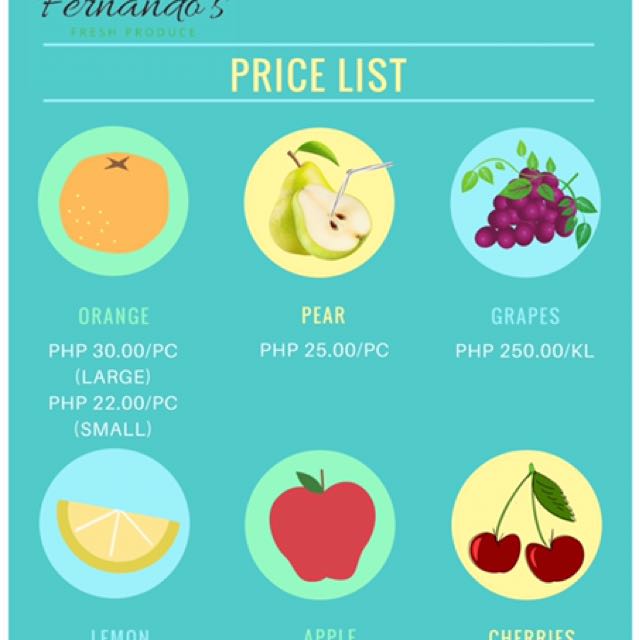 Fruit delivery, Food & Drinks, Local Eats on Carousell