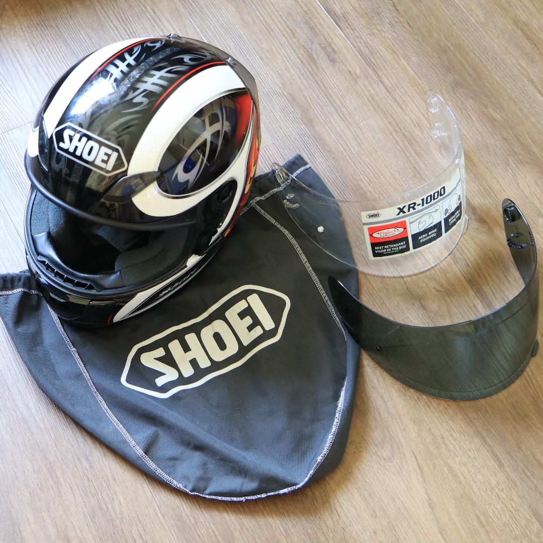 Genuine Shoei Helmet Full Face XR 1000 Motorcycles Motorcycle