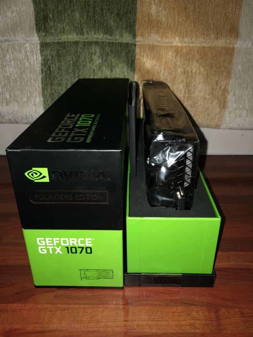 Gtx 1070 Founders Edition Computers Tech Parts Accessories Computer Parts On Carousell Gtx 1070 Founders Edition Computers Tech Parts Accessories Computer Parts On Carousell