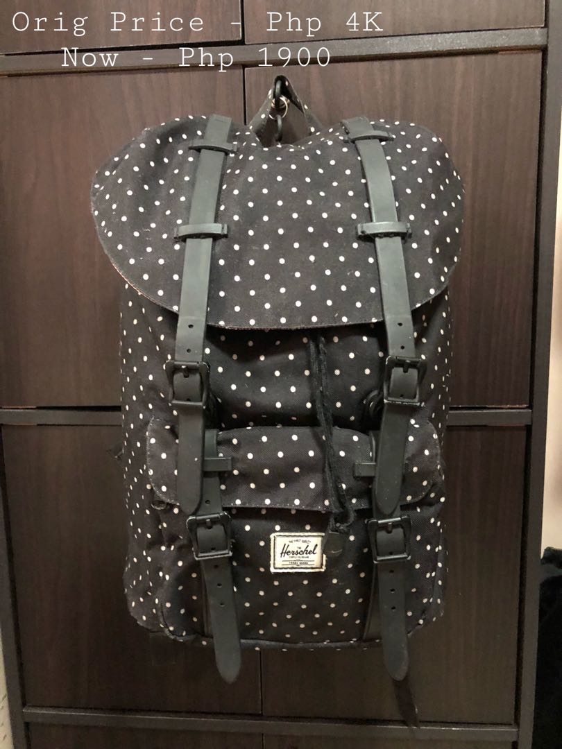 Herschel polka dot deals