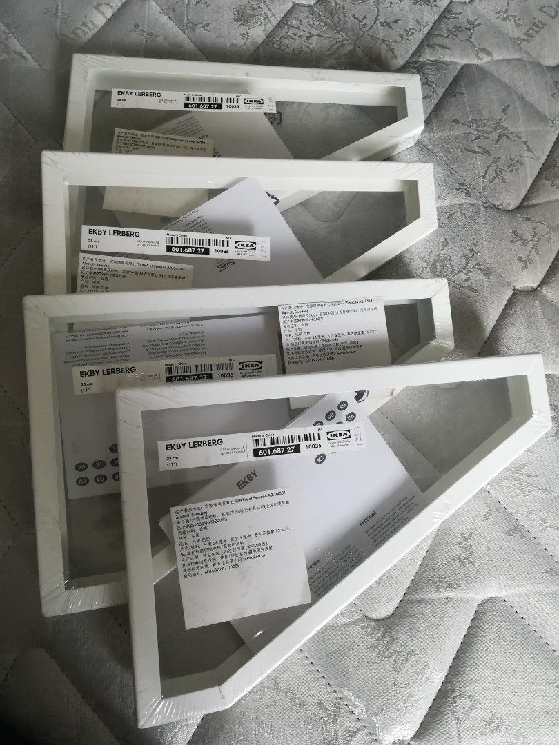 Ikea Ekby Lerberg Bracket Furniture Shelves Drawers On Carousell