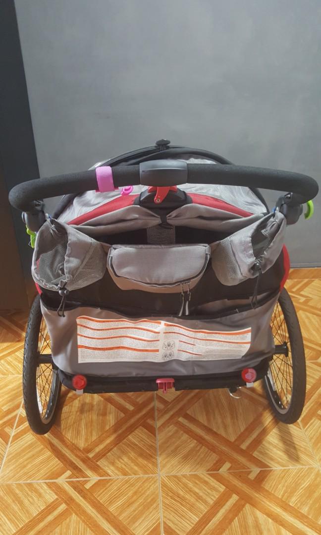 InStep 2 seater bicycle trailer(can convert to stroller), Sports