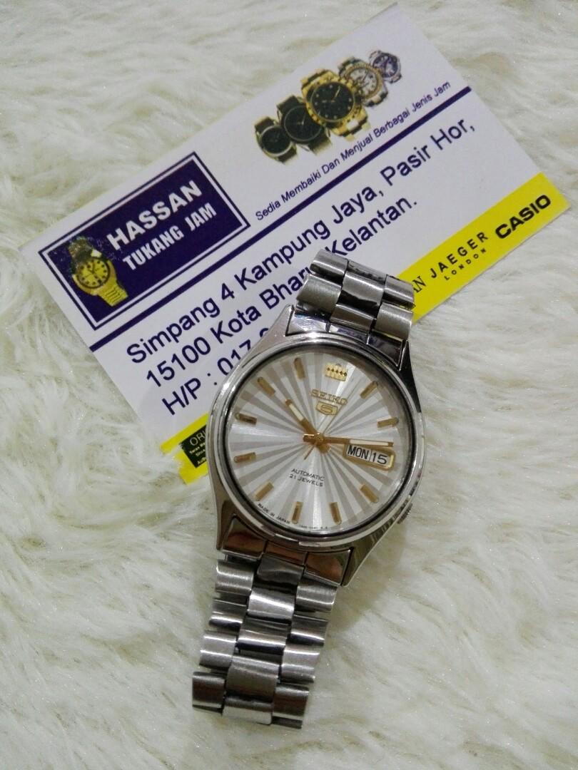 Jam seiko hotsell 5 original