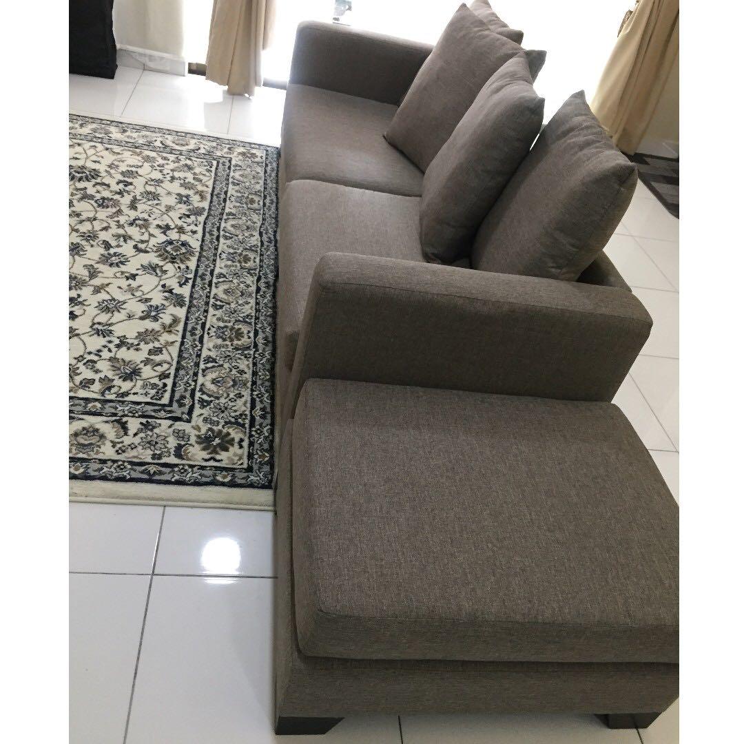 Sofa L Shape Murah Jb Baci Living Room