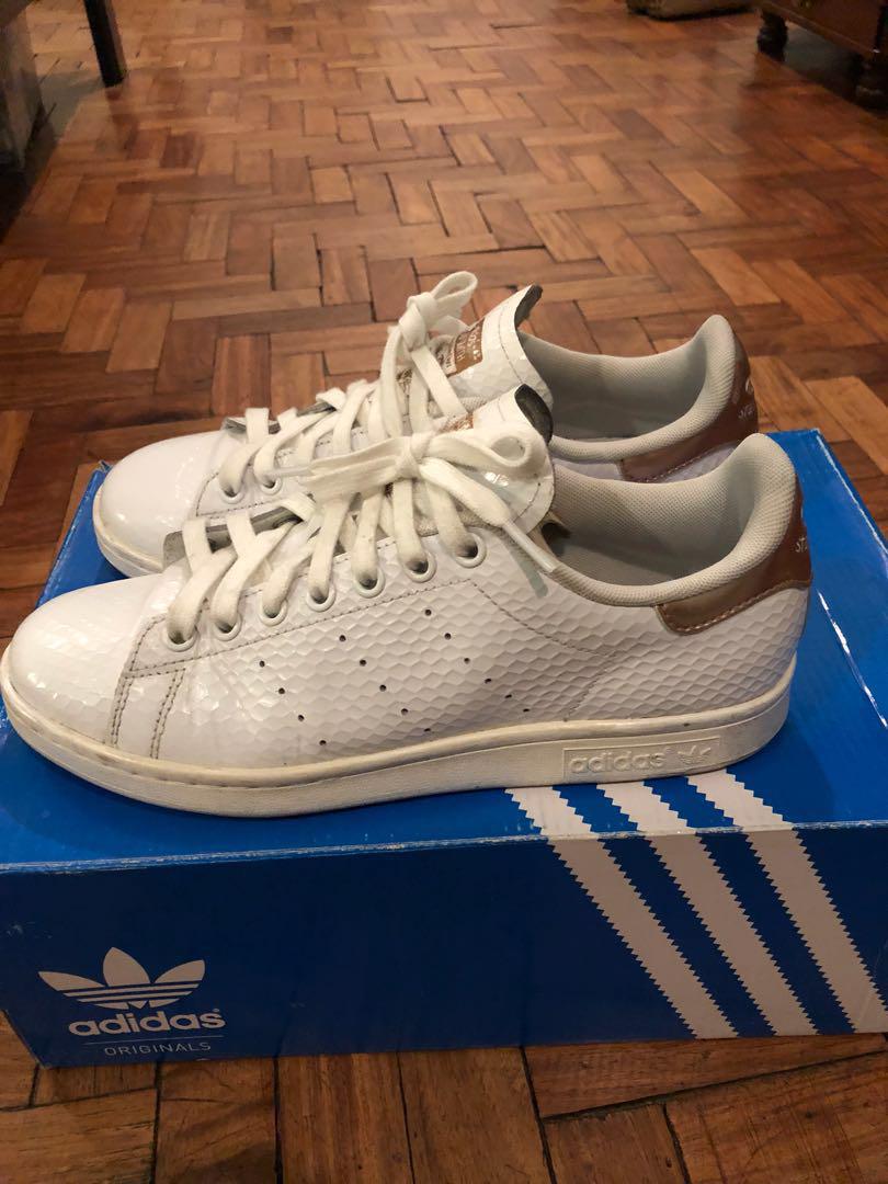 Adidas originals stan smith sales rose gold limited edition
