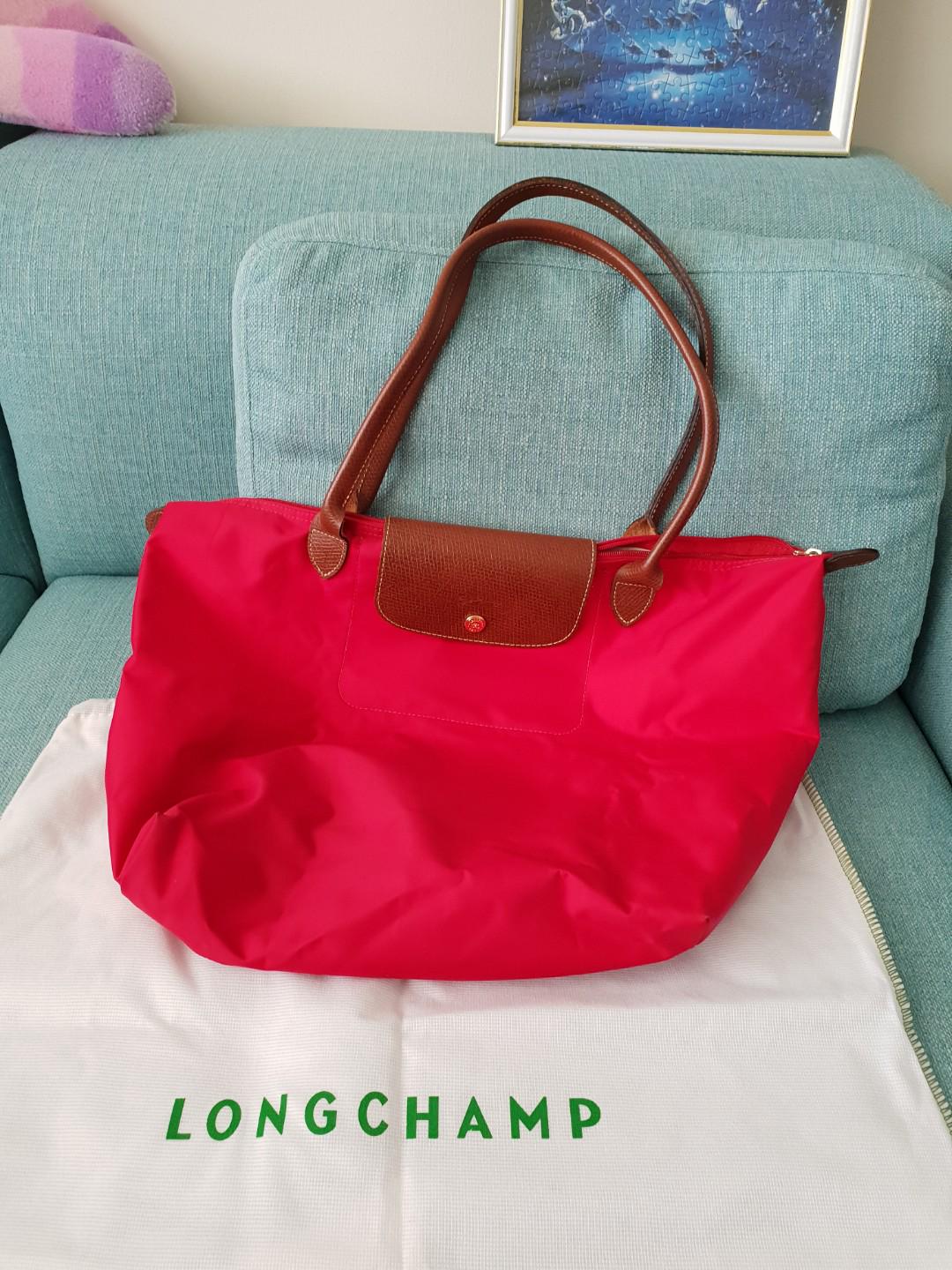 call) Longchamp Bag long handle large 
