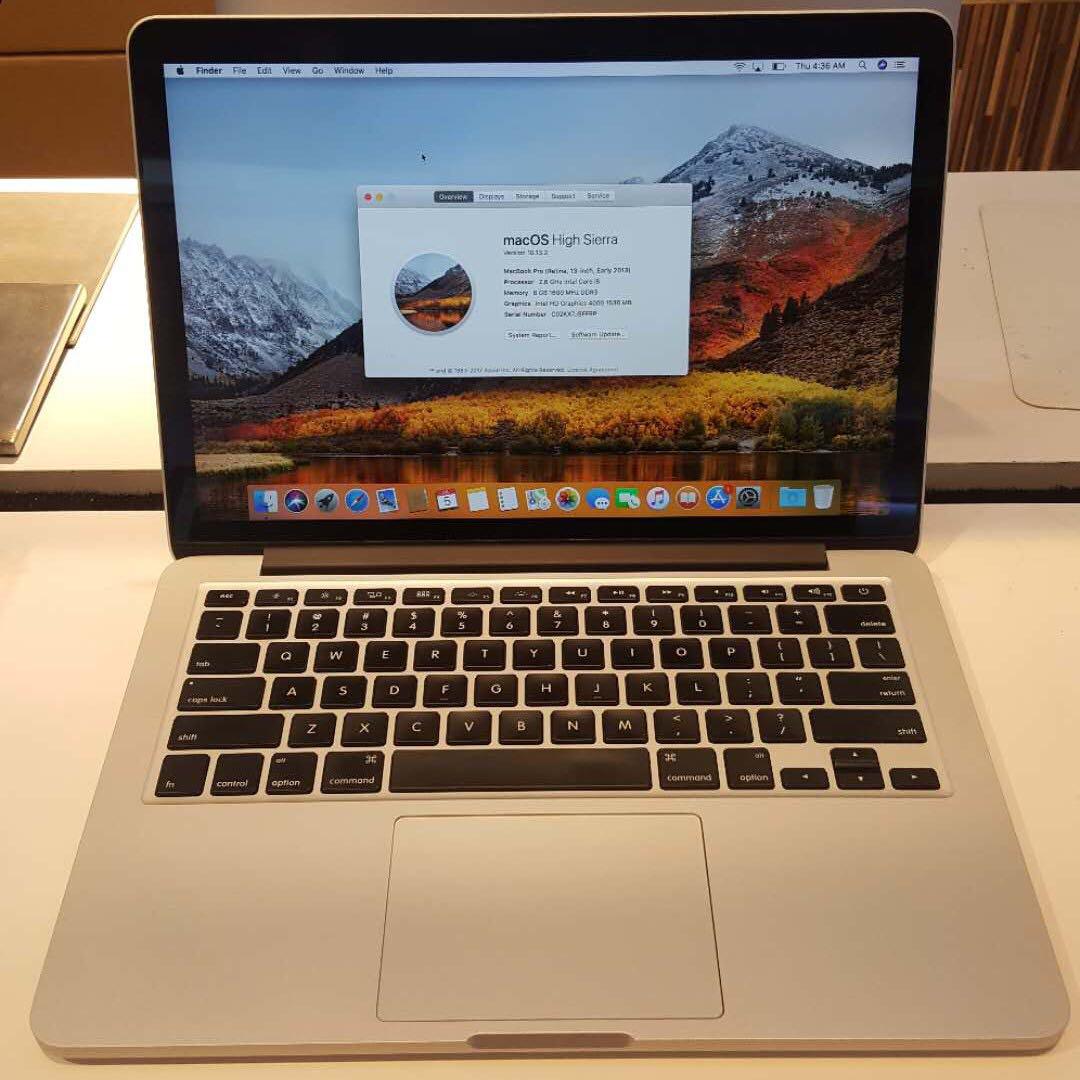 Macbook Pro Retina 13 Inch Early 2013 Electronics Computers