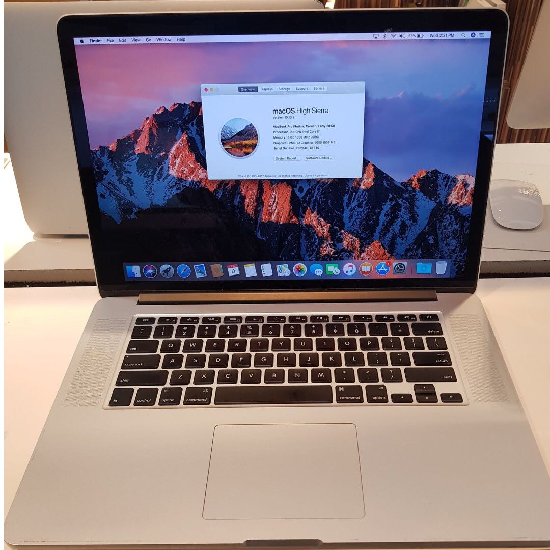 Macbook Pro Retina 15 Inch Early 2013 Electronics Computers Laptops On Carousell