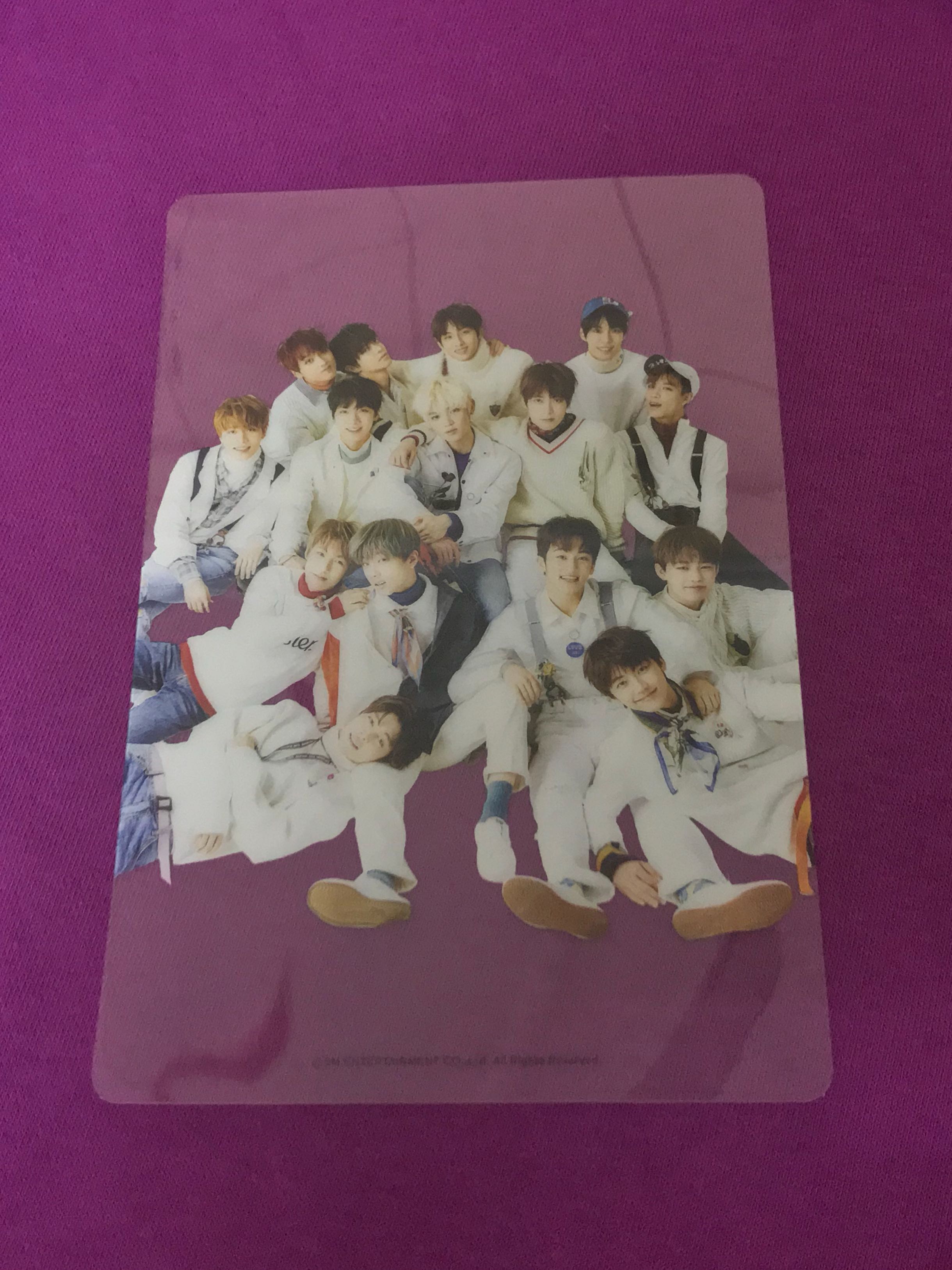 Nct Season Greeting S 2018 Transparent Postcard Po Benefit