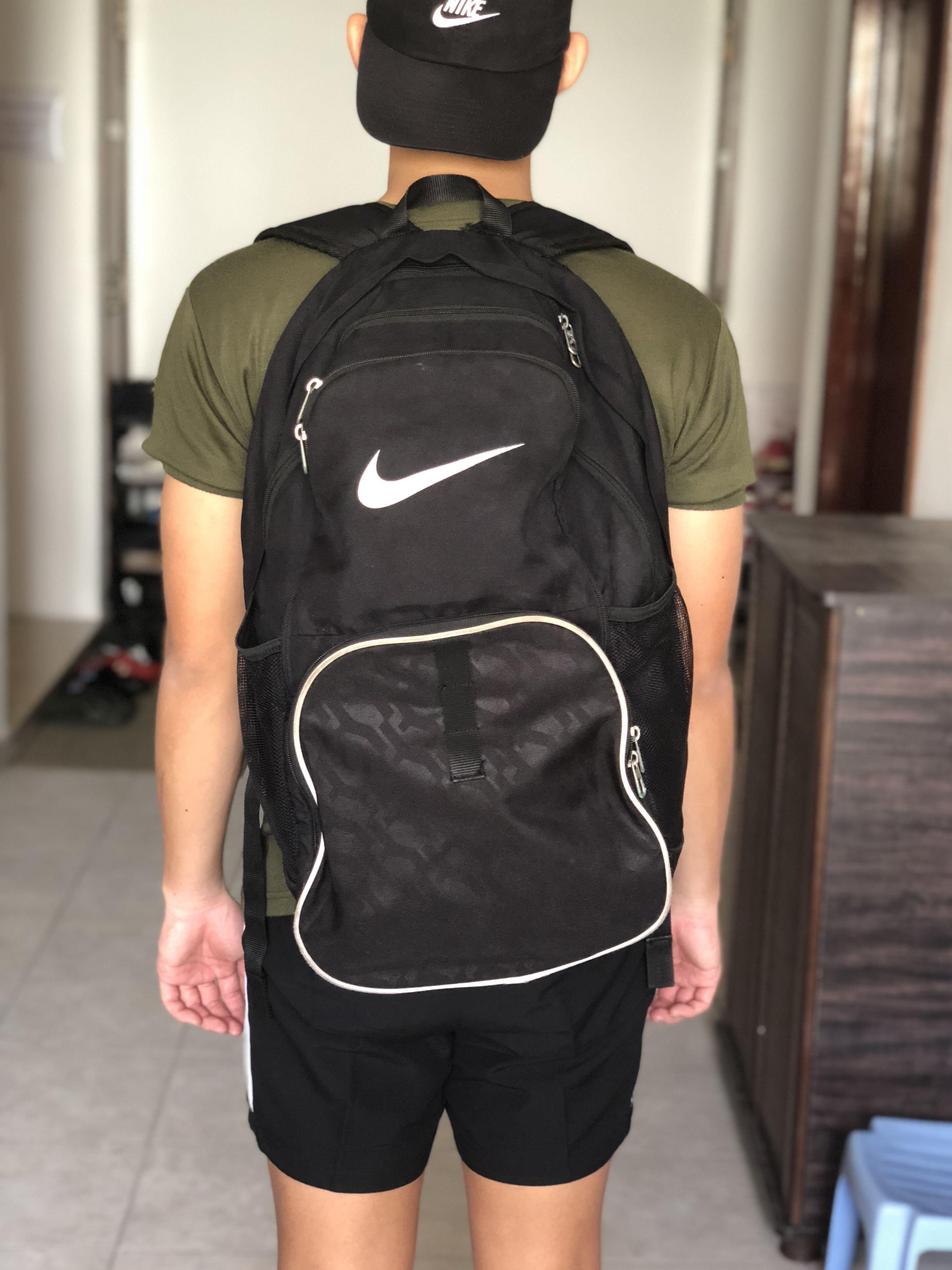 nike sports bookbag