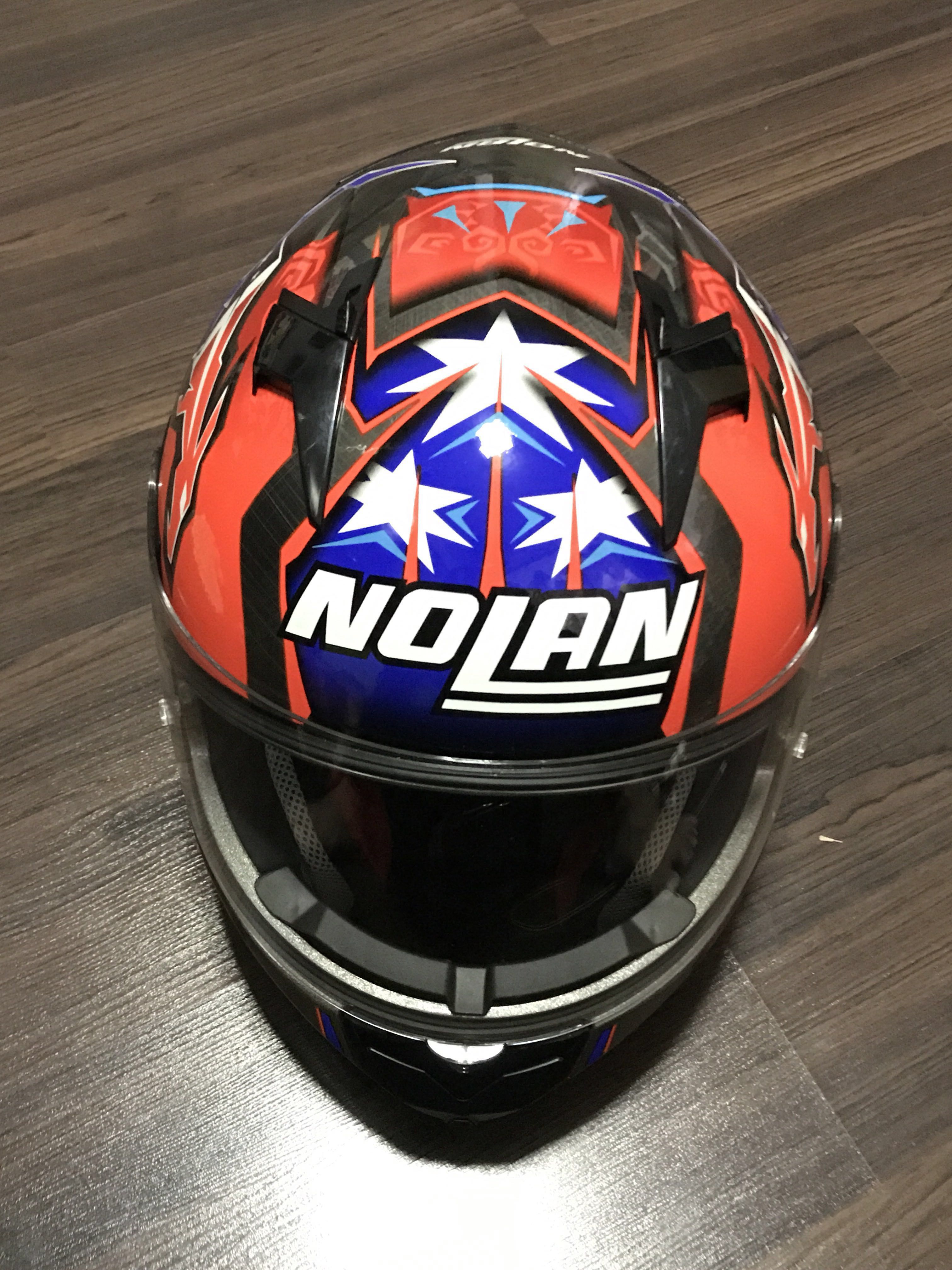 Nolan N 64 Casey Stoner Full Face Helmet Motorcycles Motorcycle Apparel On Carousell