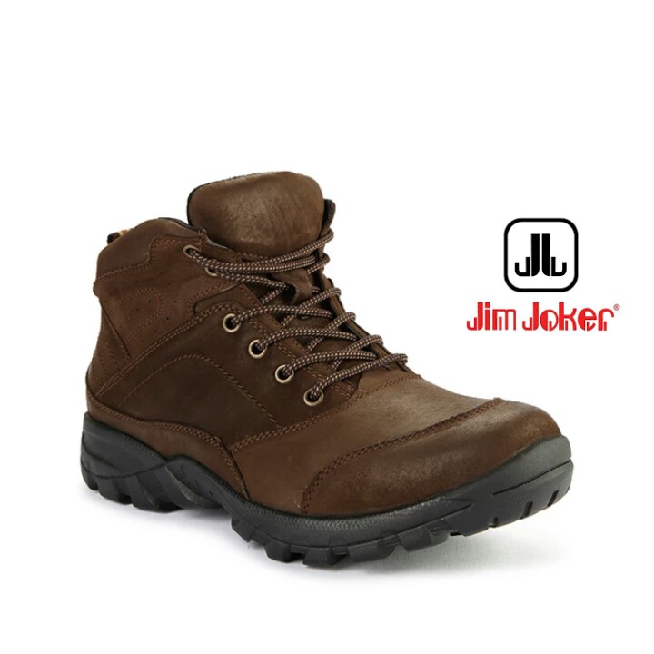Obral Sepatu Jim Joker Asli - Grue 1BG Coffee, Men's 