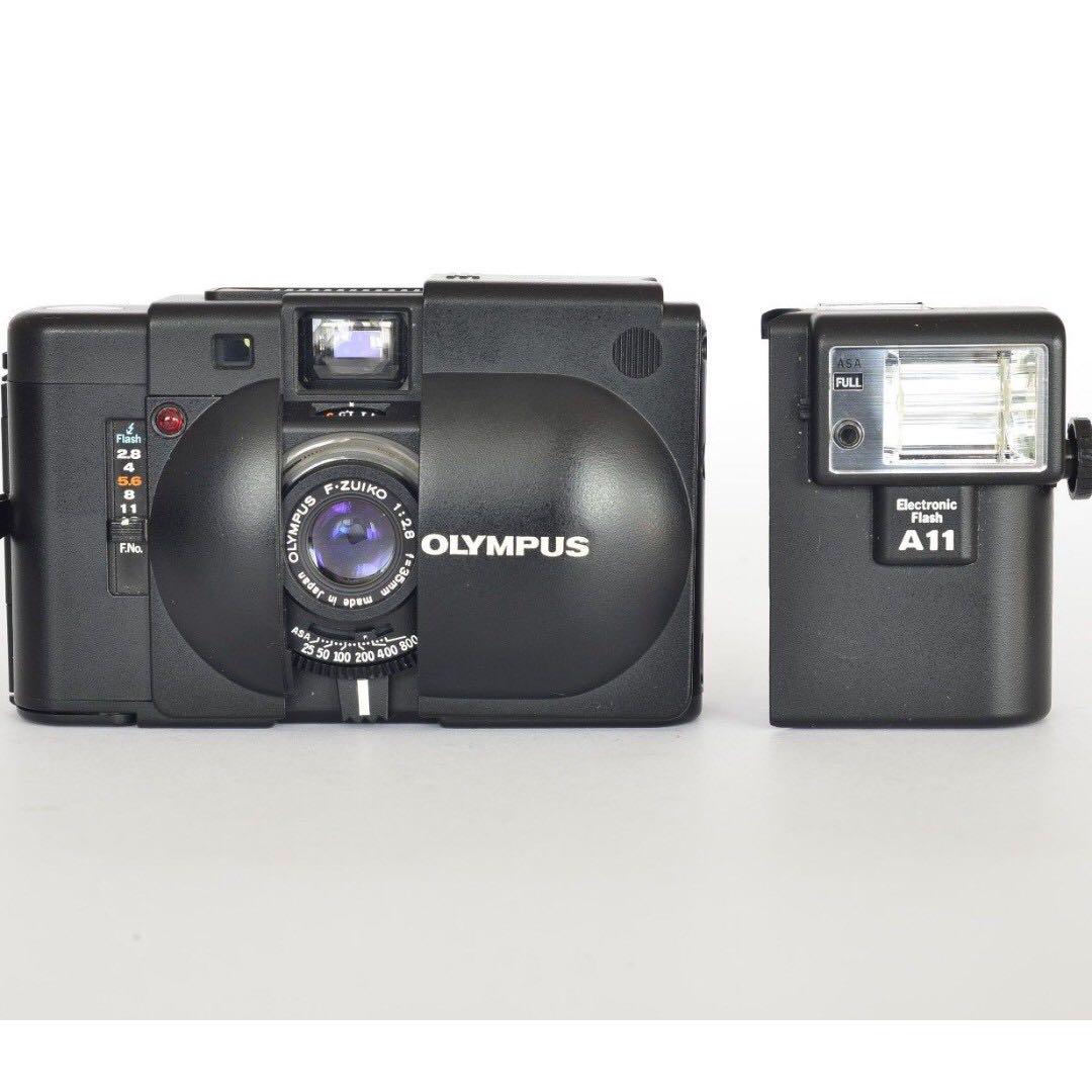 Olympus XA + A11 Flash with instruction manuals BOXED, Photography