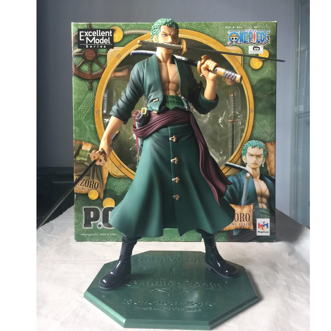 Portrait Of Pirates Roronoa Zoro One Piece P O P 100 Authentic Figure Animation Art Characters Newsbreathe Japanese Anime