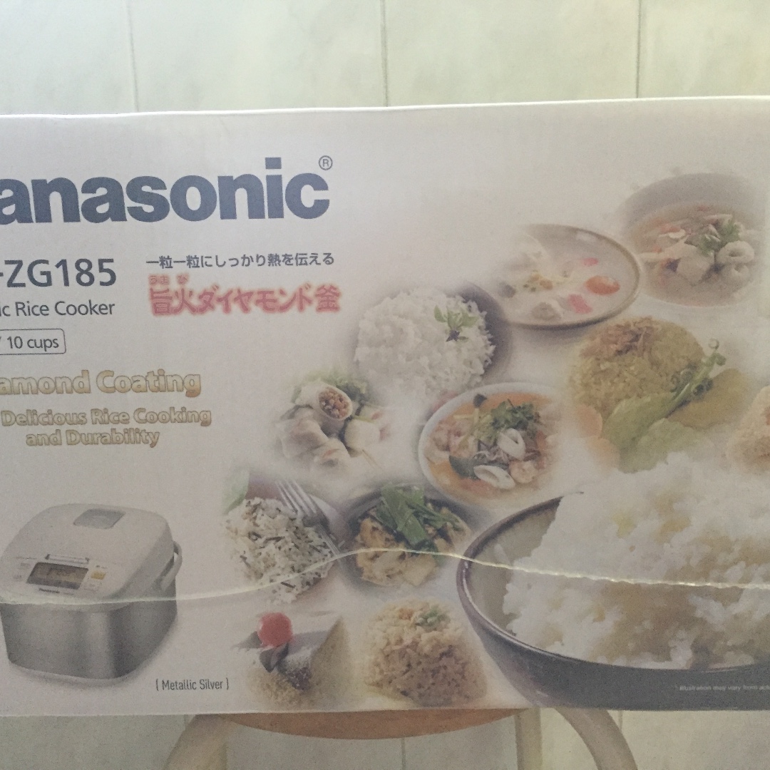 Panasonic SRZG185 Rice Cooker, TV & Home Appliances, Kitchen