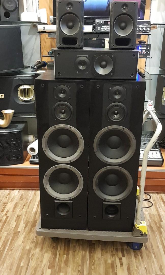 pioneer linear power speakers