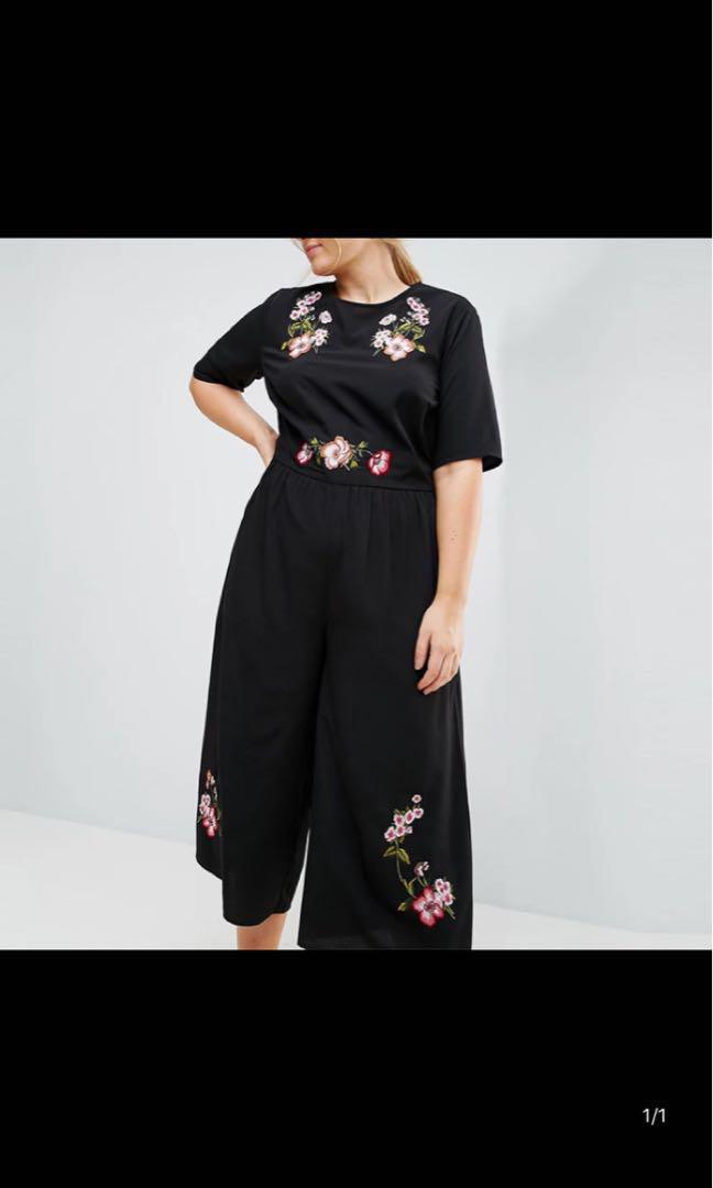 embroidery jumpsuit
