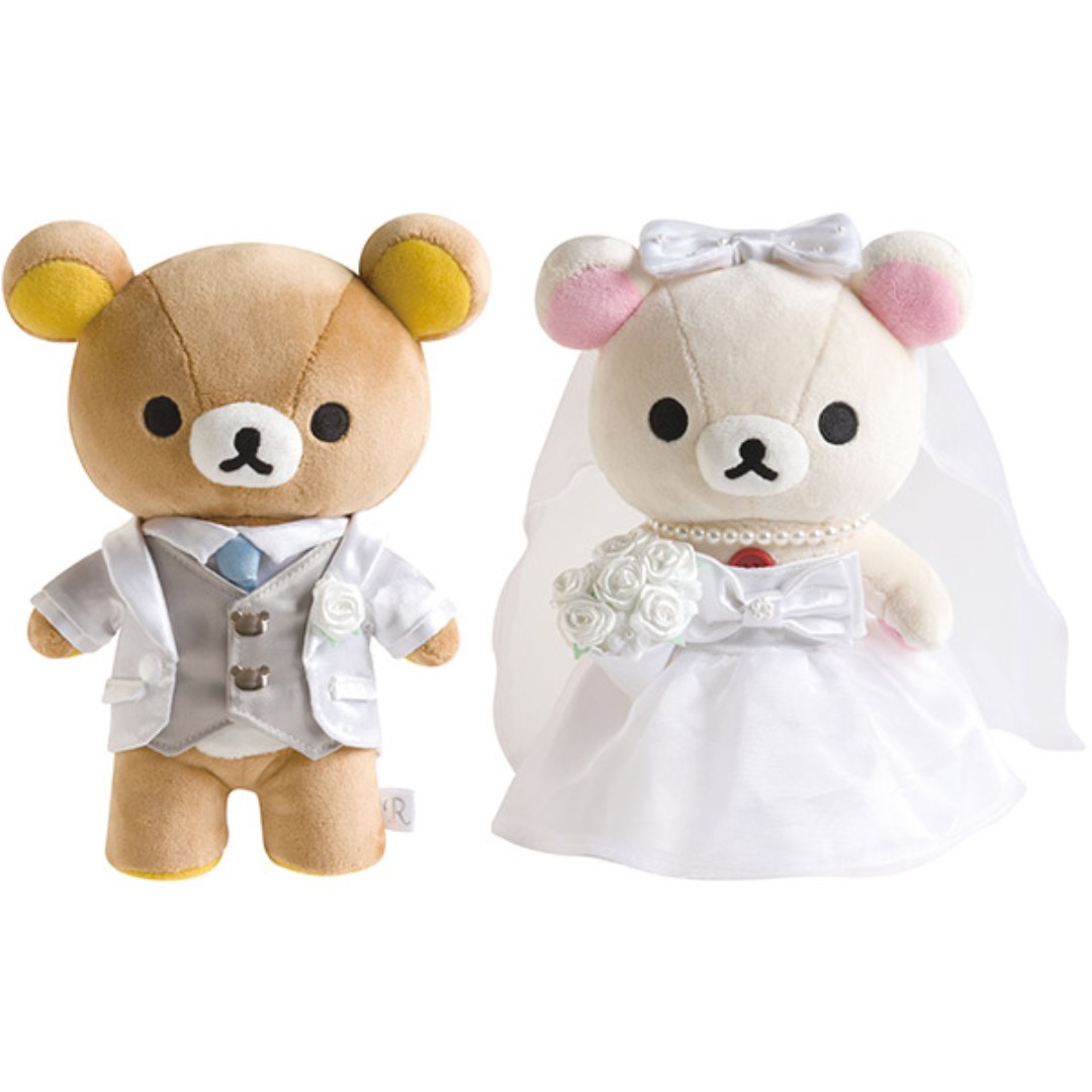 rilakkuma wedding plush