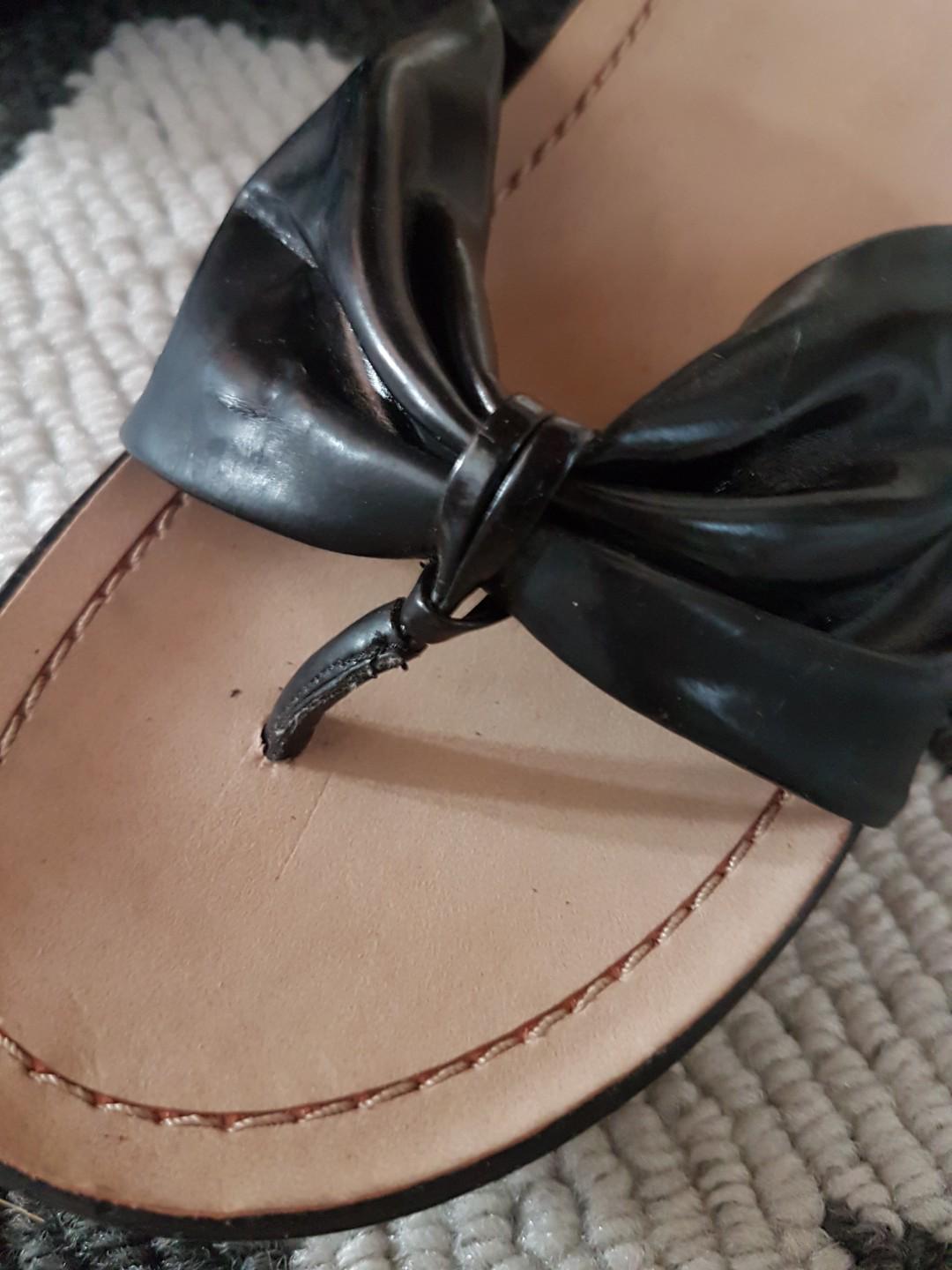 Sandal Nine West Size 8 Fesyen Wanita Sepatu Di Carousell