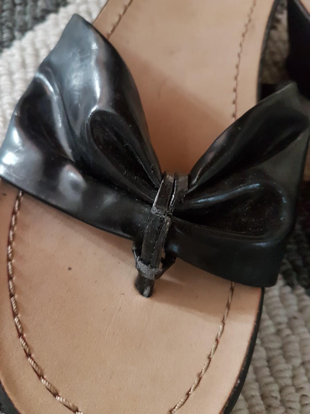 Sandal Nine West Size 8 Fesyen Wanita Sepatu Di Carousell