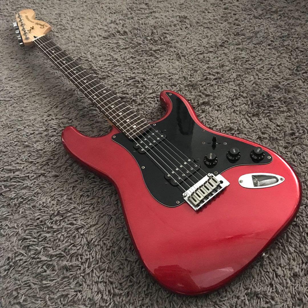 Squier double store fat strat