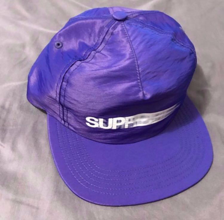 supreme cap purple