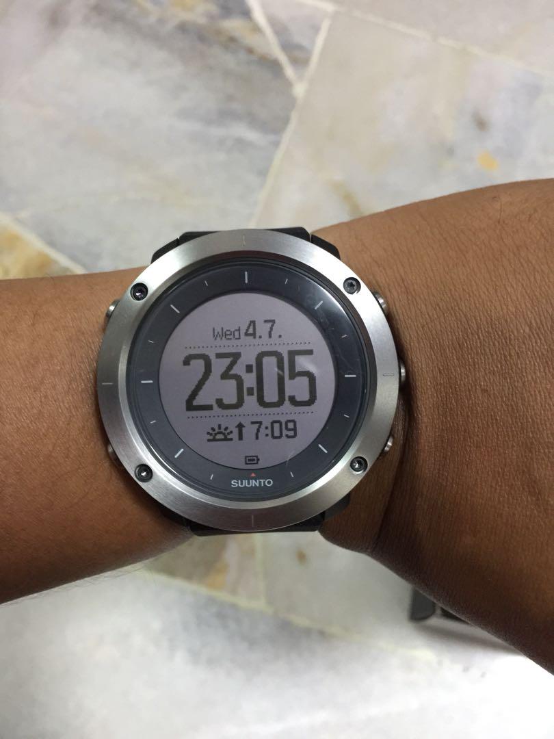 Suunto Traverse Black GPS Men s Fashion Watches Accessories