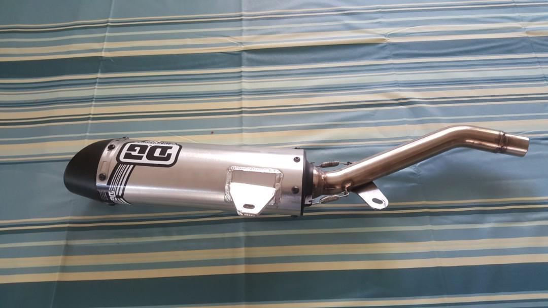 dr200 exhaust