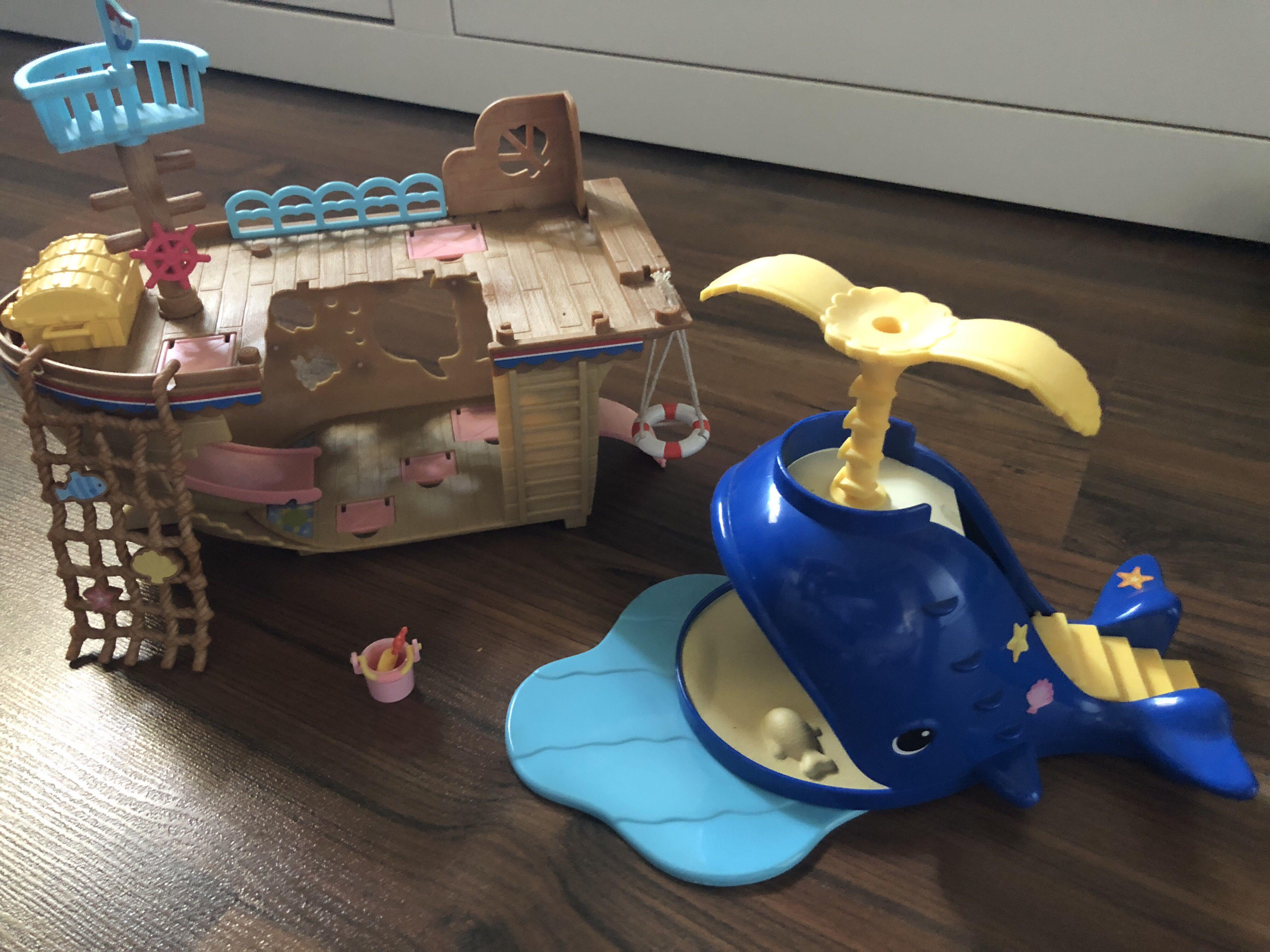 sylvanian families treasure ship