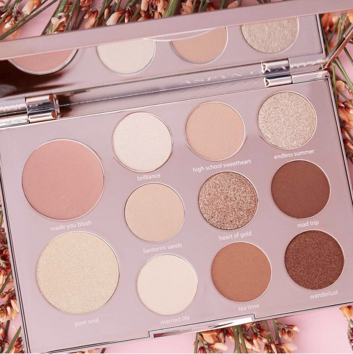 Tarte Aspyn Ovard Rose Gold Palette Health Beauty Makeup On