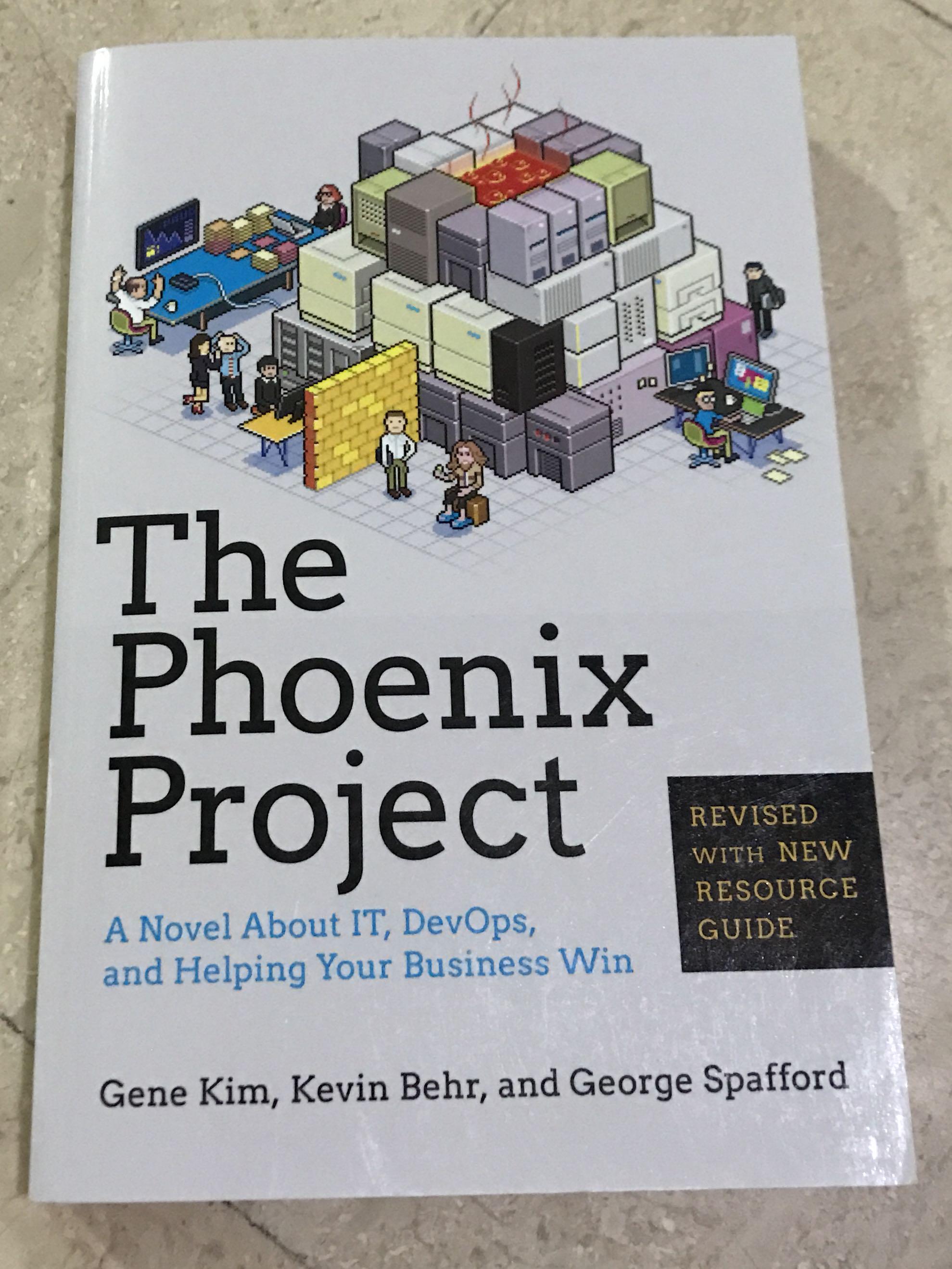 The Phoenix Project A Novel About It Devops And Helping Your Business Win Books Stationery Non Fiction On Carousell