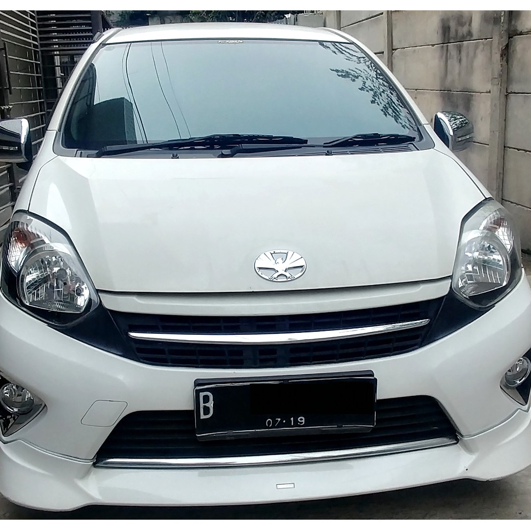 Toyota Agya 2014 TRD AT 2014 Putih Pjk 07 2019 Gress Banget